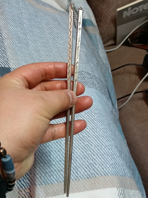 古玩雜項晚清明國精品銀筷子??拍賣,當(dāng)前價格4800元