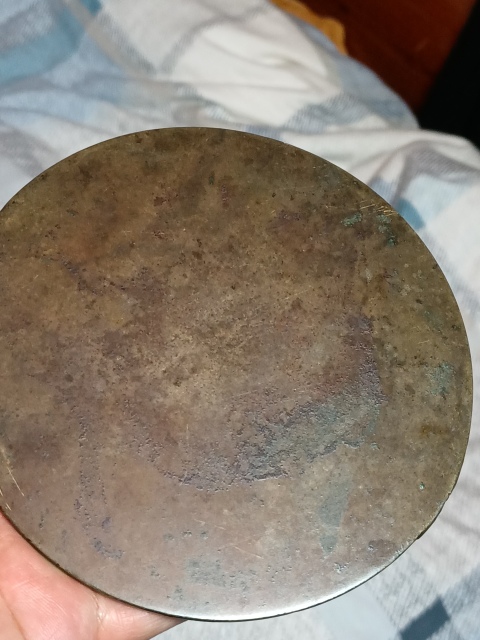 古玩銅器清代銅鏡拍賣,當前價格1580元