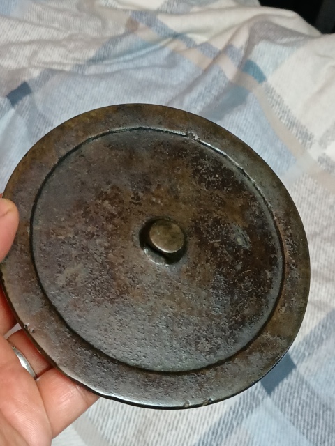 古玩銅器清代銅鏡拍賣,當前價格1580元
