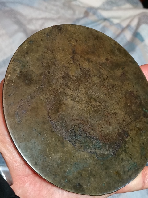 古玩銅器清代銅鏡拍賣,當前價格1580元