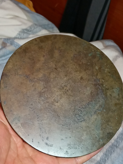 古玩銅器清代銅鏡拍賣,當前價格1580元
