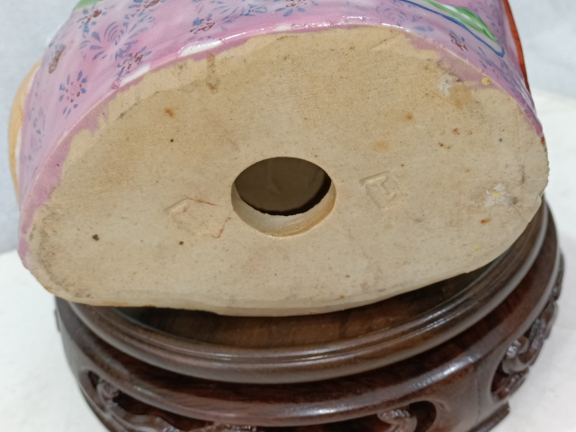 古玩陶瓷粉彩彌勒佛拍賣,當前價格888元