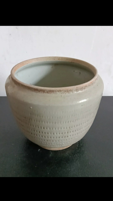 古玩陶瓷白釉罐拍賣，當前價格1256元