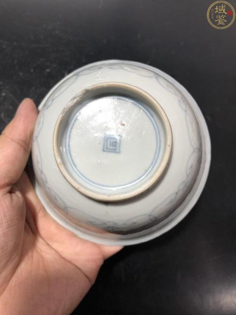 古玩陶瓷青花蓮托雜寶紋碗拍賣,當前價格980元