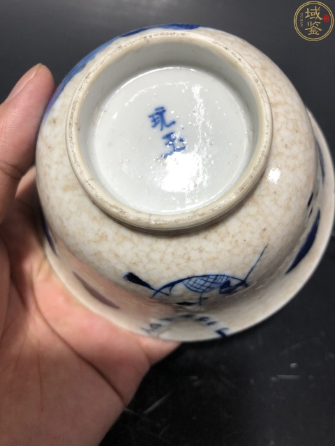 古玩陶瓷哥釉青花通景山水人物拍賣,當前價格1580元