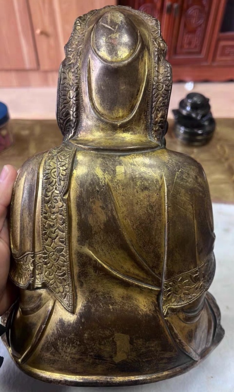 古玩銅器造像拍賣，當前價格586000元