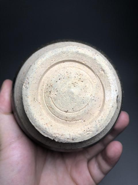 古玩陶瓷宋元,茶洋窯黑釉茶葉罐拍賣,當前價格1600元
