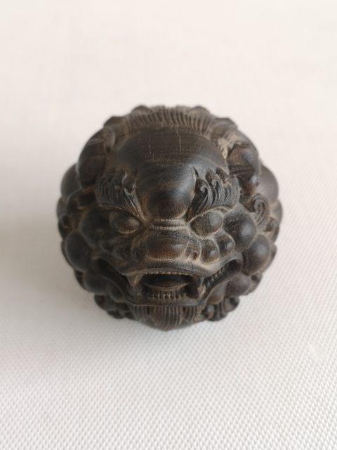 古玩雜項龍紋手球拍賣,當前價格450元