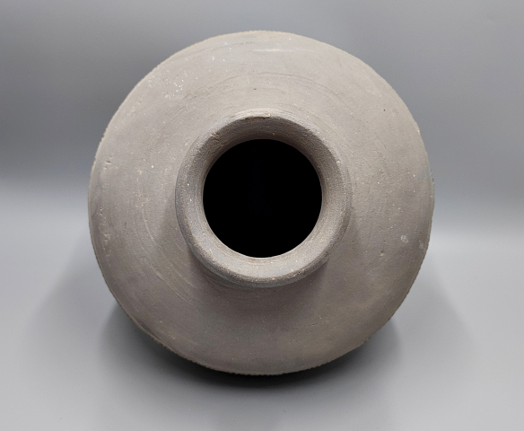 古玩陶瓷館藏級珍品戰漢繩紋大罐【器型碩大】拍賣,當前價格5980元