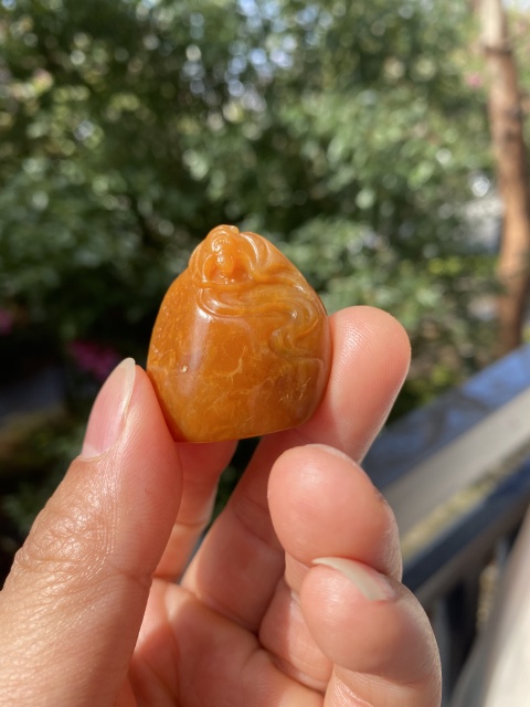 壽山田黃石隨型章（888特價(jià)）拍賣(mài)，當(dāng)前價(jià)格888元