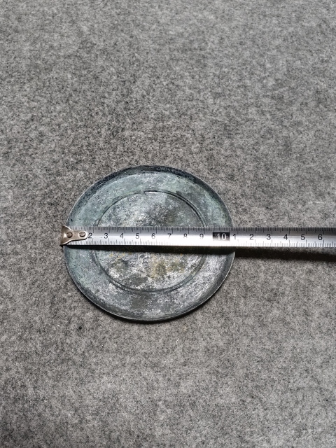 古玩銅器元代旋紋鏡拍賣,當前價格800元