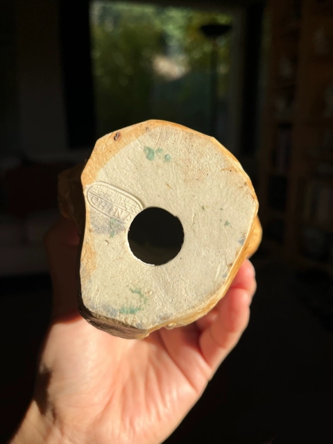 古玩陶瓷民國帶款曹國舅人物名家塑像精品拍賣，當前價格1880元