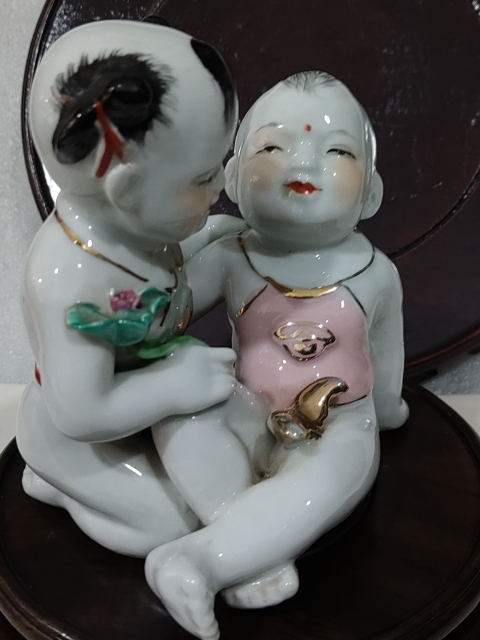 古玩陶瓷人物塑像拍賣，當前價格788元