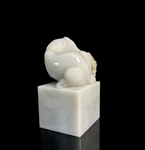 古玩雜項(xiàng)老撾石印章拍賣(mài)，當(dāng)前價(jià)格1299元