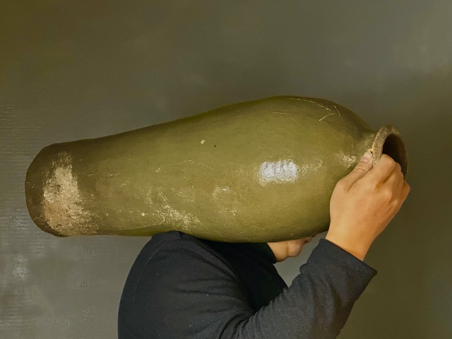 古玩陶瓷磁州窯茶葉末釉梅瓶拍賣,當前價格88000元