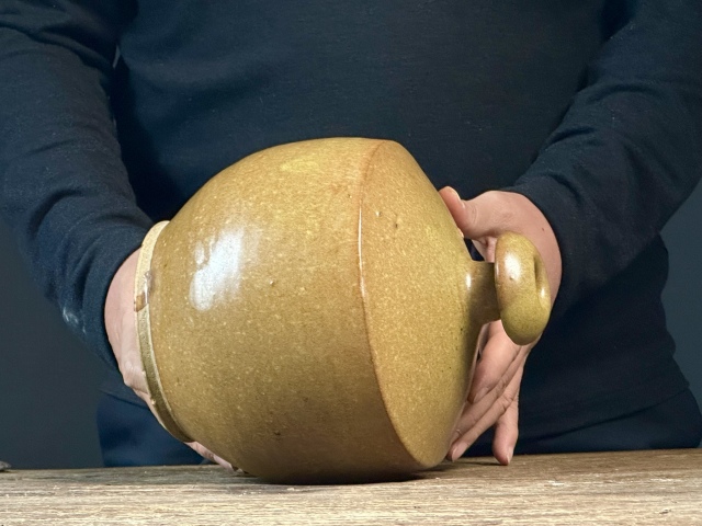 古玩陶瓷茶葉末釉嘟嚕瓶拍賣,當(dāng)前價(jià)格1280元