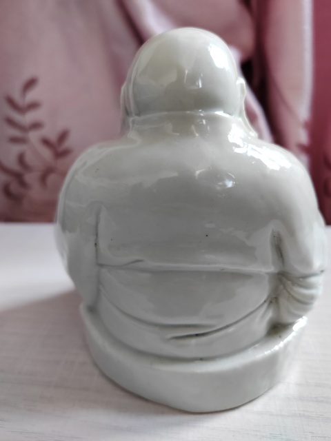 古玩陶瓷德化窯彌勒佛塑像拍賣，當前價格1688元