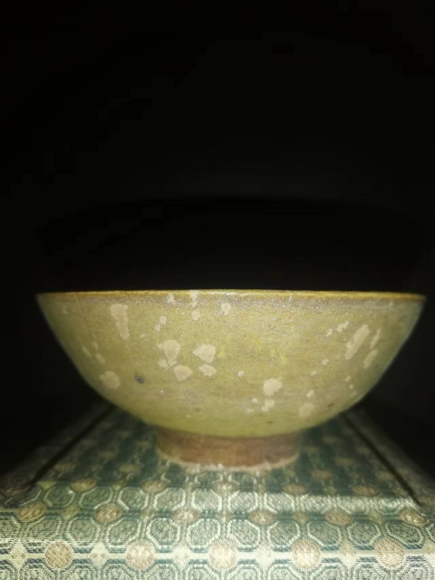 古玩陶瓷吉州窯窯變斑紋剔花茶盞拍賣,當前價格26000元