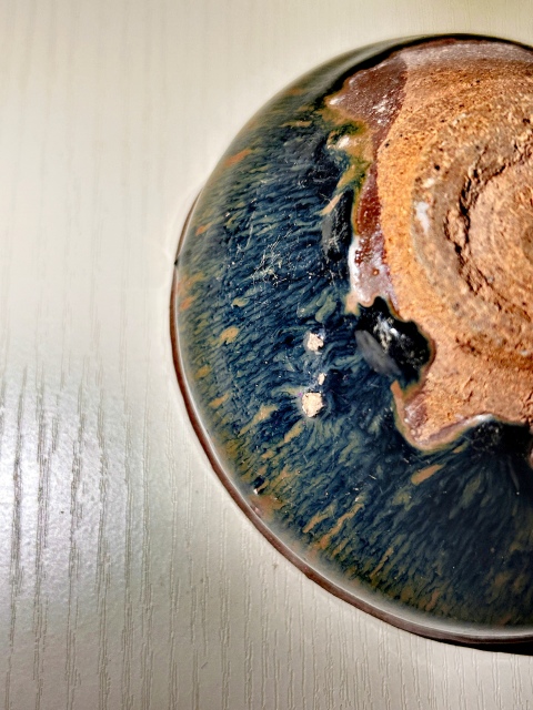 古玩陶瓷南宋時期福清窯兔毫盞拍賣,當(dāng)前價格99元