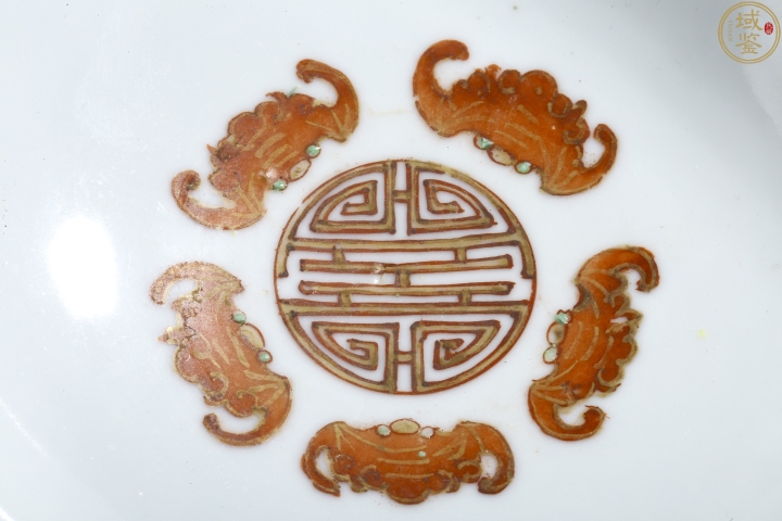 古玩陶瓷粉彩百花不落地紋茶碗拍賣，當前價格7500元