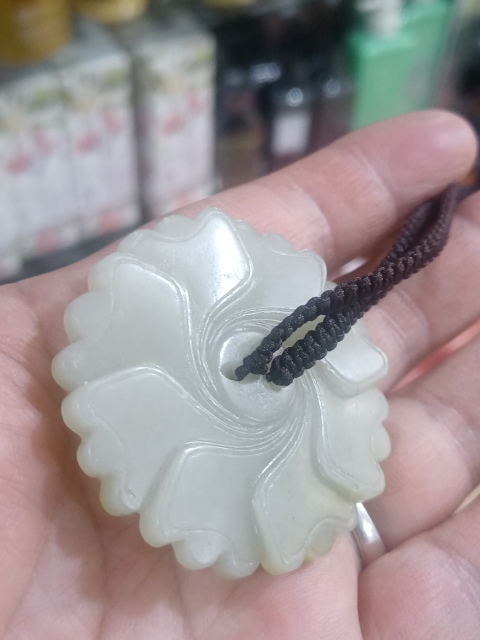 古玩玉器和田玉雕“將軍扣”拍賣，當前價格1680元