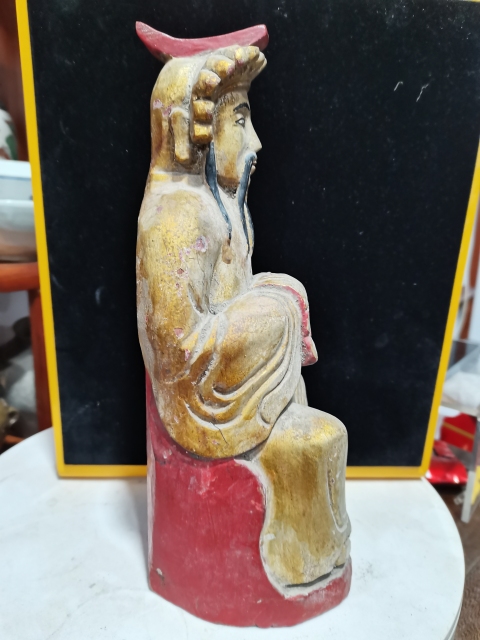 古玩雜項木雕造像拍賣，當前價格1500元