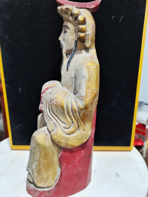 古玩雜項木雕造像拍賣，當前價格1500元