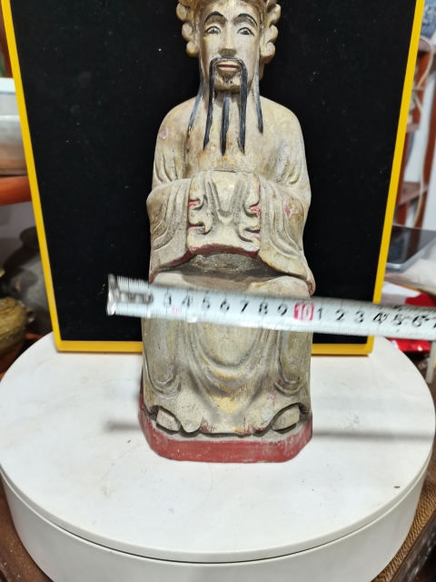 古玩雜項木雕造像拍賣，當前價格1500元