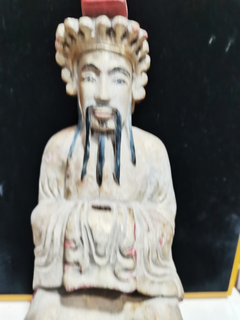 古玩雜項木雕造像拍賣，當前價格1500元