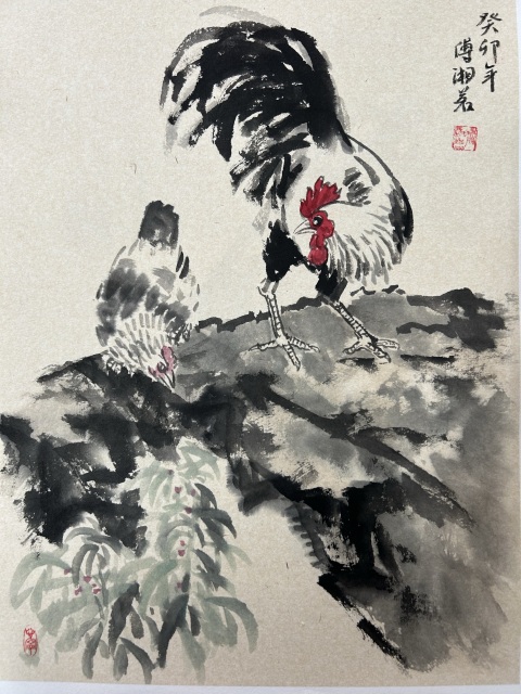 古玩字畫傳湘茗《大吉圖》拍賣，當前價格298元