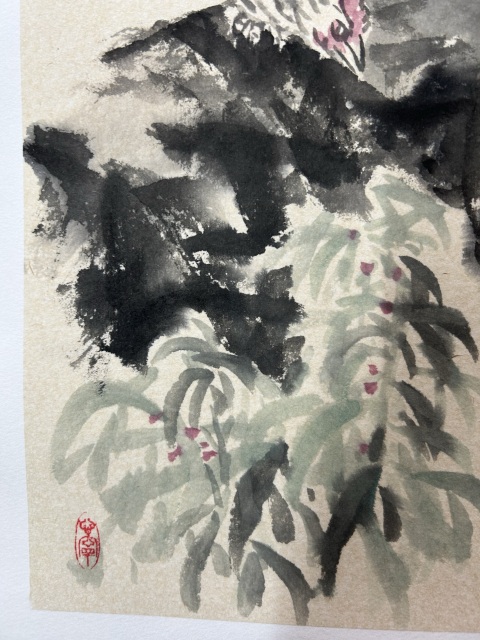古玩字畫傳湘茗《大吉圖》拍賣，當前價格298元
