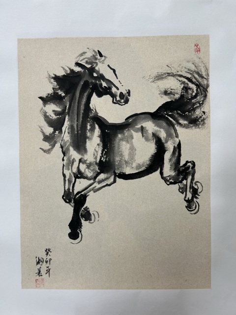 古玩字畫(huà)傅湘茗《奔馬》拍賣(mài),當(dāng)前價(jià)格278元