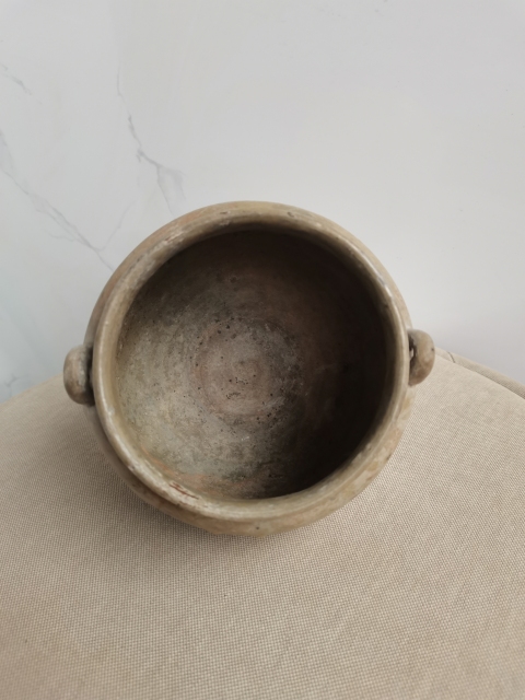 古玩陶瓷宣州窯褐釉雙系罐拍賣,當前價格0元