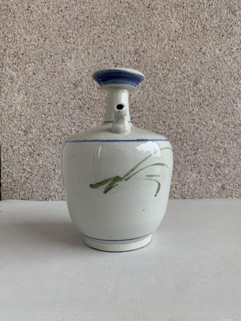 古玩陶瓷青花彩繪花卉紋花澆拍賣,當(dāng)前價(jià)格480元