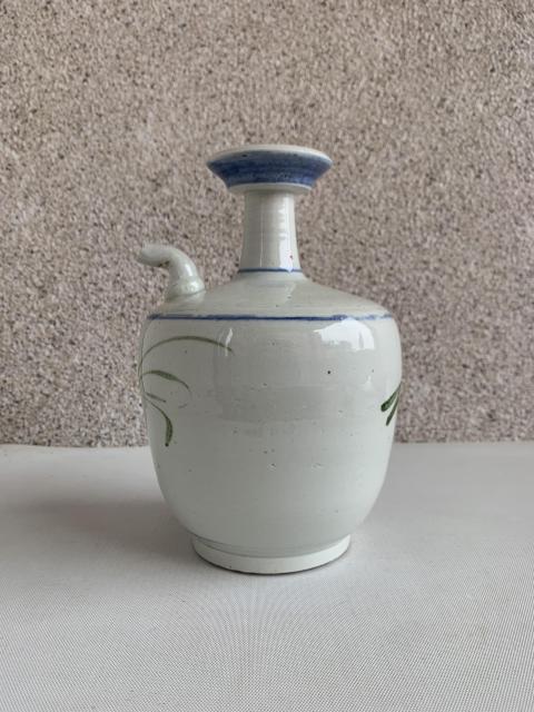 古玩陶瓷青花彩繪花卉紋花澆拍賣,當(dāng)前價(jià)格480元