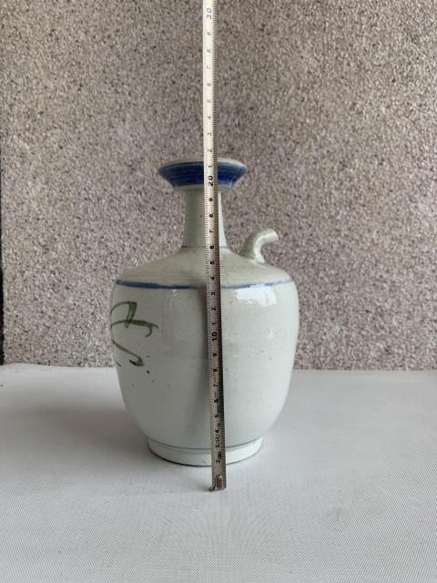古玩陶瓷青花彩繪花卉紋花澆拍賣,當(dāng)前價(jià)格480元