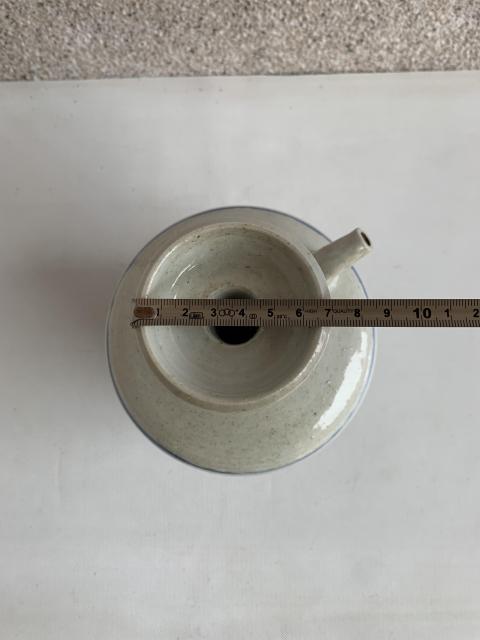 古玩陶瓷青花彩繪花卉紋花澆拍賣,當(dāng)前價(jià)格480元