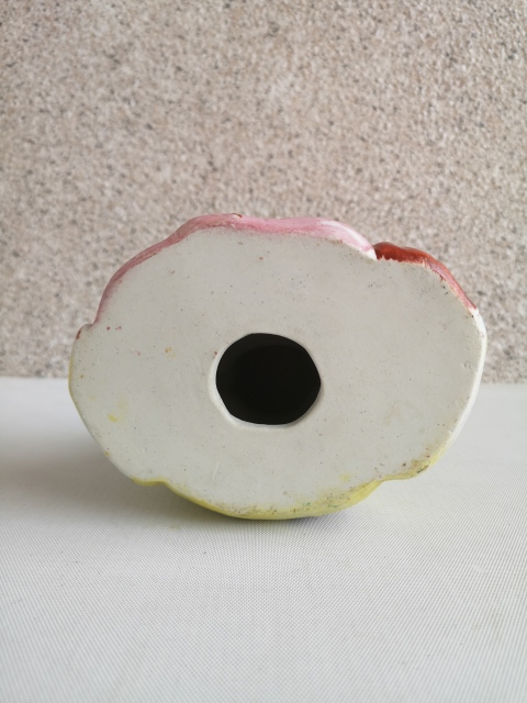 古玩陶瓷粉彩彌勒佛坐像拍賣，當前價格450元