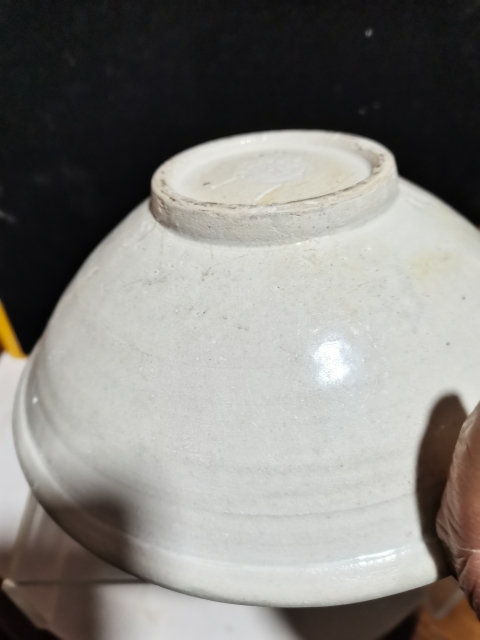 古玩陶瓷宋代青白釉斗笠大碗,拍賣,當前價格2200元