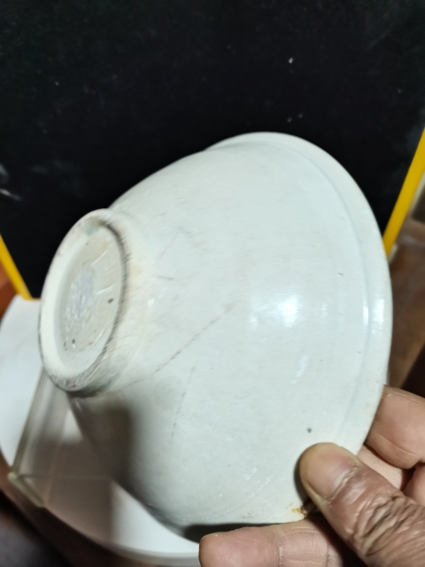 古玩陶瓷宋代青白釉斗笠大碗,拍賣,當前價格2200元