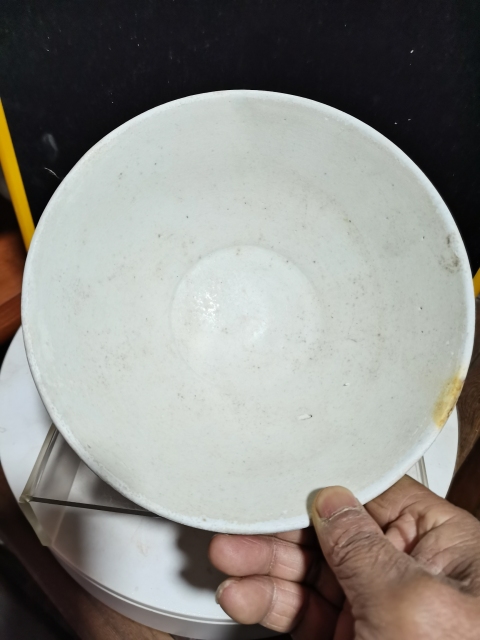 古玩陶瓷宋代青白釉斗笠大碗,拍賣,當前價格2200元
