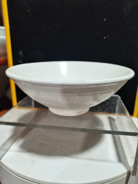 古玩陶瓷宋代青白釉斗笠大碗,拍賣,當前價格2200元