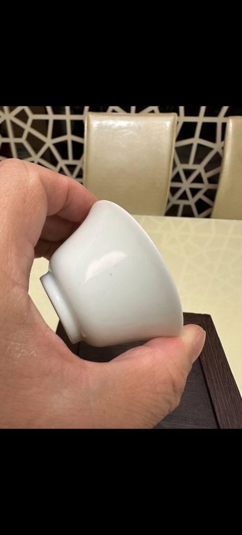 古玩陶瓷白釉杯拍賣，當(dāng)前價(jià)格2380元