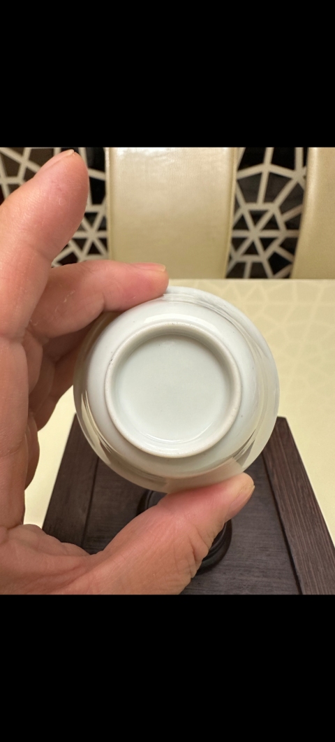 古玩陶瓷白釉杯拍賣，當(dāng)前價(jià)格2380元