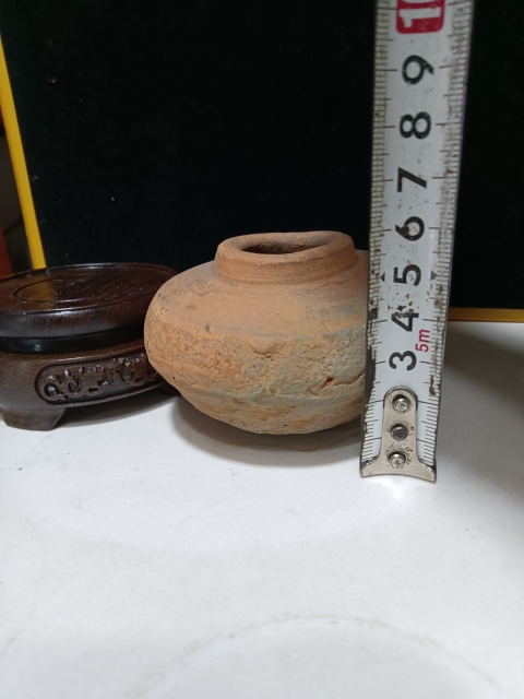 古玩陶瓷紅陶小罐拍賣，當前價格1600元