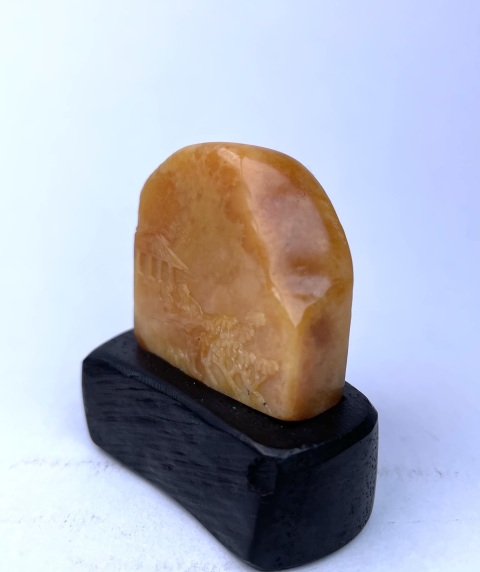 古玩雜項壽山田黃石印章,蘆蔭田拍賣,當前價格3200元