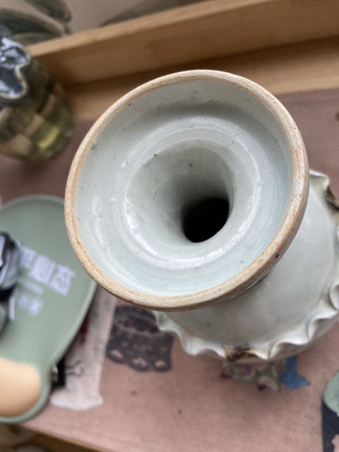 古玩陶瓷宋青白釉龍瓶拍賣,當前價格5600元