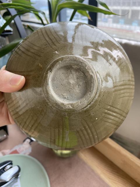 古玩陶瓷同安窯珠光青瓷刻花碗拍賣，當前價格4200元