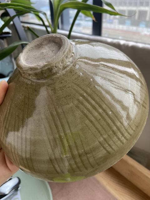 古玩陶瓷同安窯珠光青瓷刻花碗拍賣，當前價格4200元