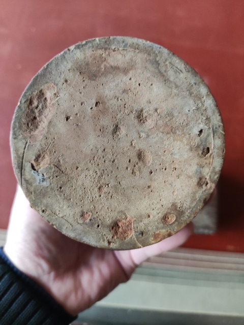 古玩陶瓷清代綠釉雙系罐拍賣,當前價格268元